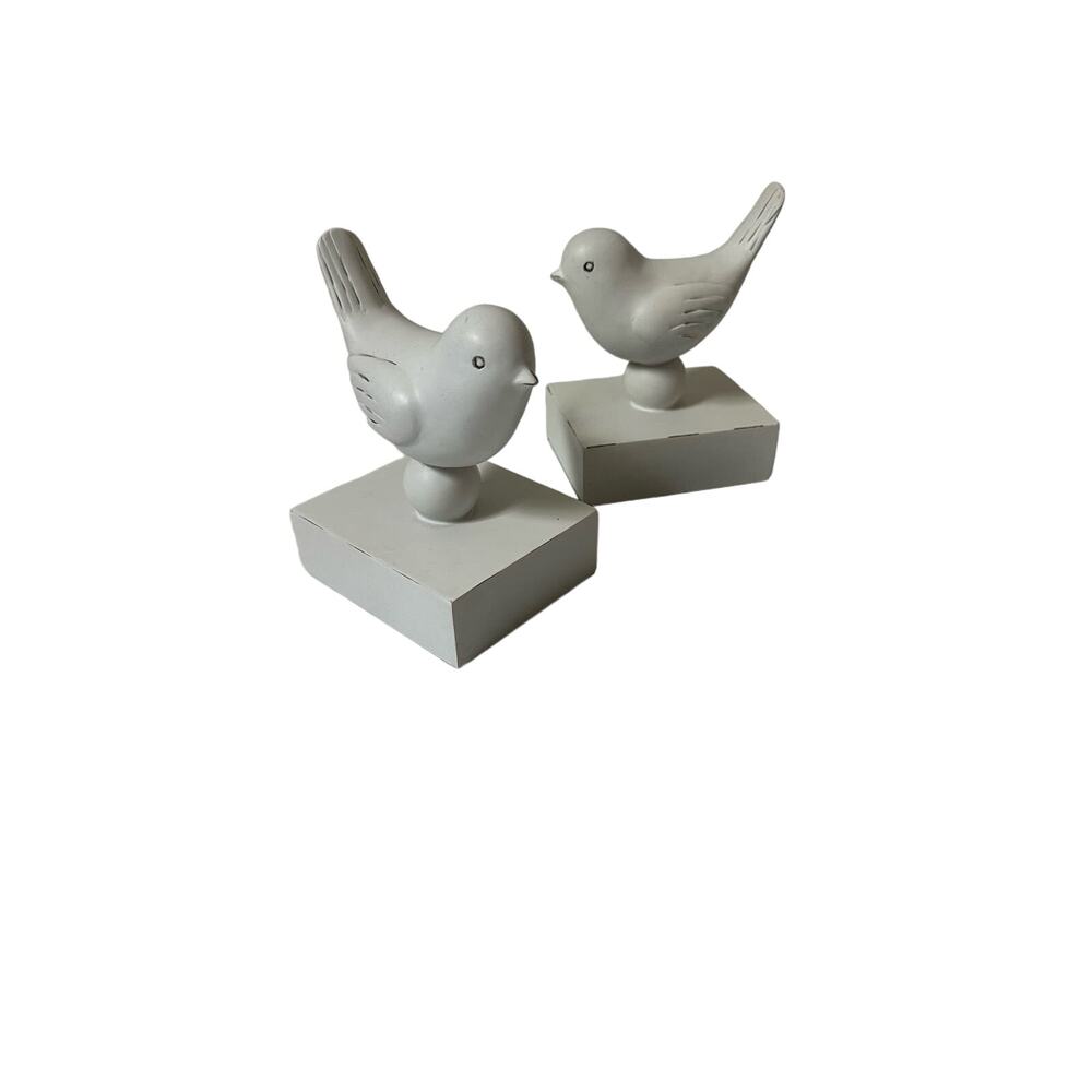 Bird Rustic Farmhouse Bookends